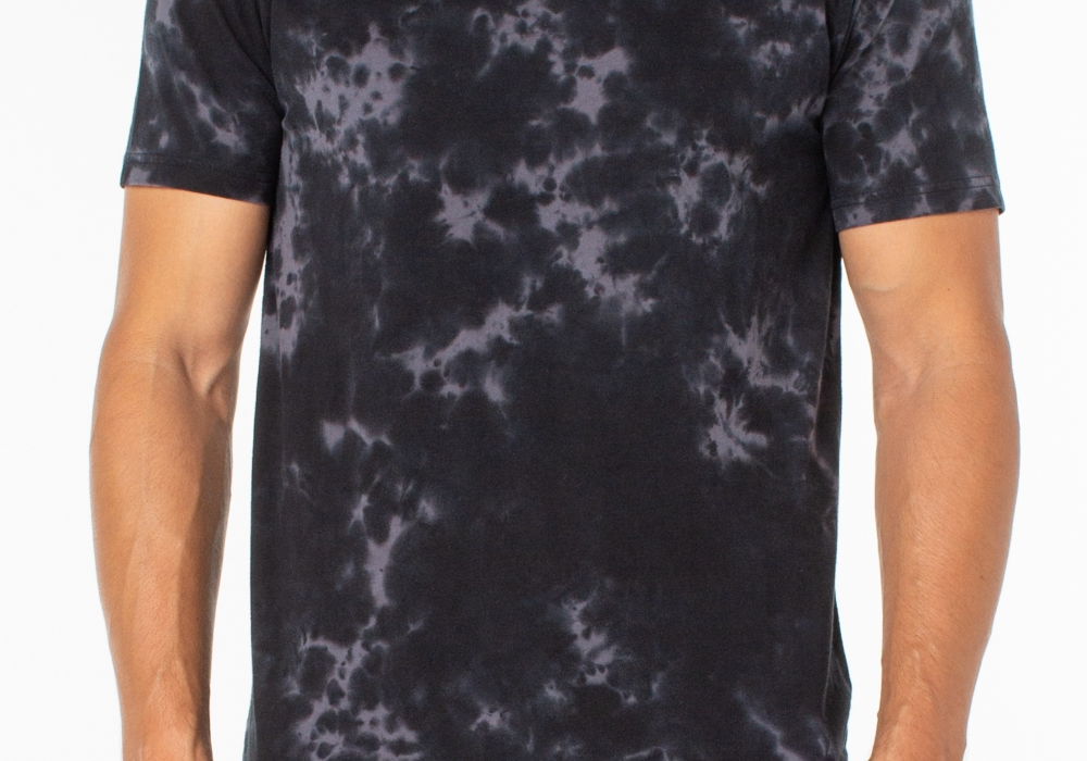 Camiseta básica leve masculina Sanctuary, preta, tamanho 2XL