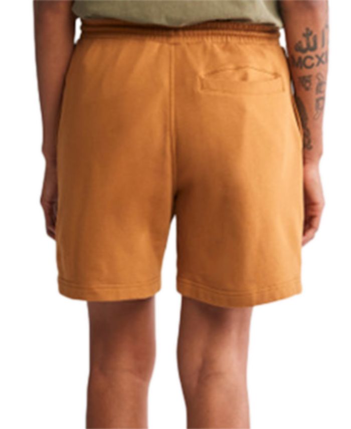 Timberland Masculino Woven Badge Sweatshort Laranja Tamanho M