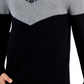 Suéter com capuz masculino com blocos de cores da Inc International Concepts, preto, tamanho M