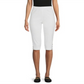Calça Capri Feminina RealSize 17 Stretch Bling Branca Tamanho G