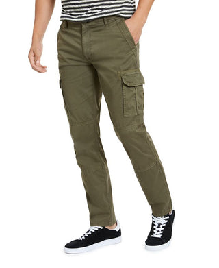 Calça cargo slim fit masculina American Rag, verde, tamanho 31x32