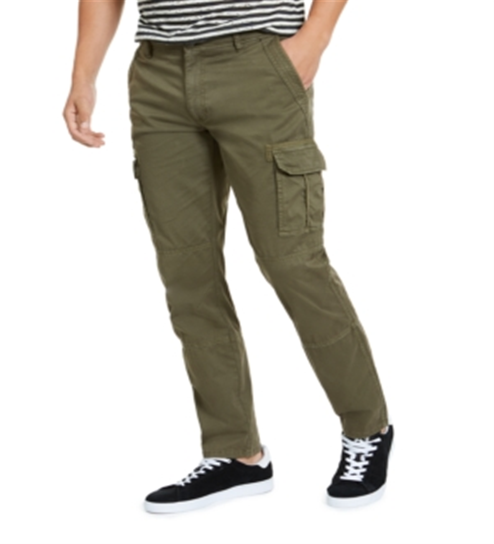 Calça cargo slim fit masculina American Rag, verde, tamanho 31x32