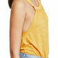 Camiseta regata We The Free Good For You Solid Slub, amarela, tamanho P