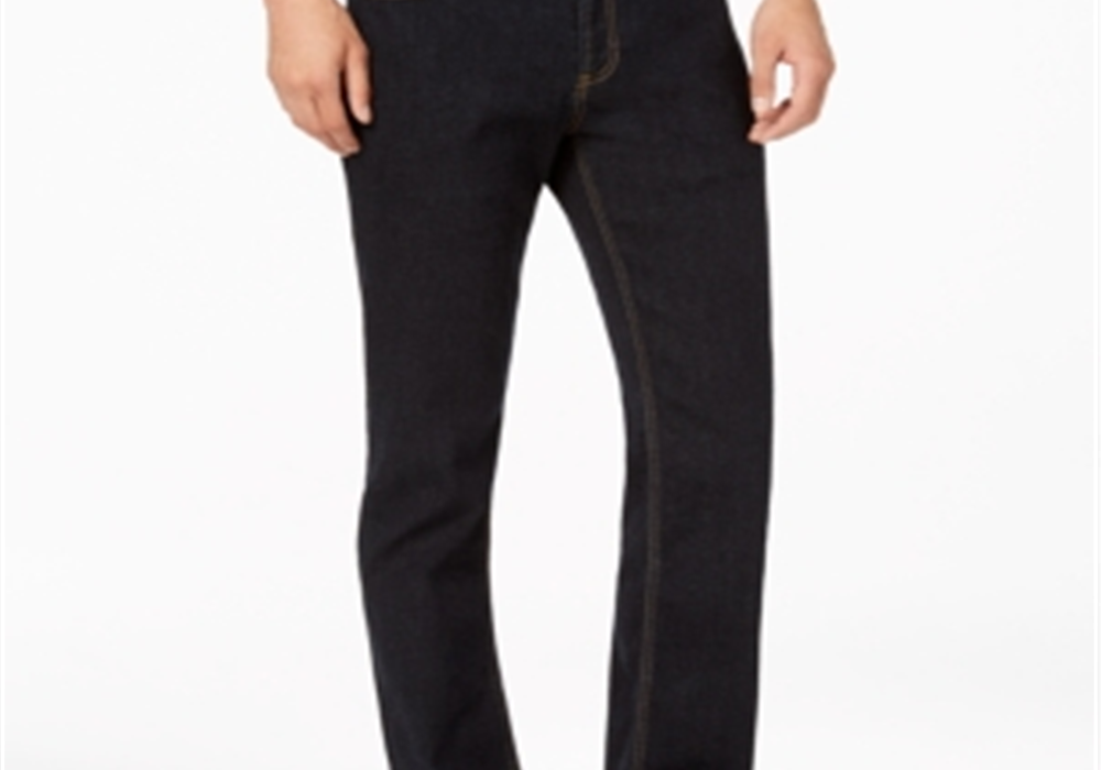 Calça jeans reta masculina American Rag Dusted Peony tamanho 30W/32G
