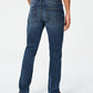 Calça jeans Tyler Straight-Fit masculina American Rag com rebite reciclado azul tamanho 31x32