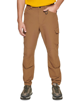 Calça cargo masculina Bass Outdoor para caminhada, cáqui, tamanho M