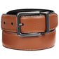 Perry Ellis Portfolio 35 mm Casual Reversível Cinto Marrom Tamanho 32 Reg