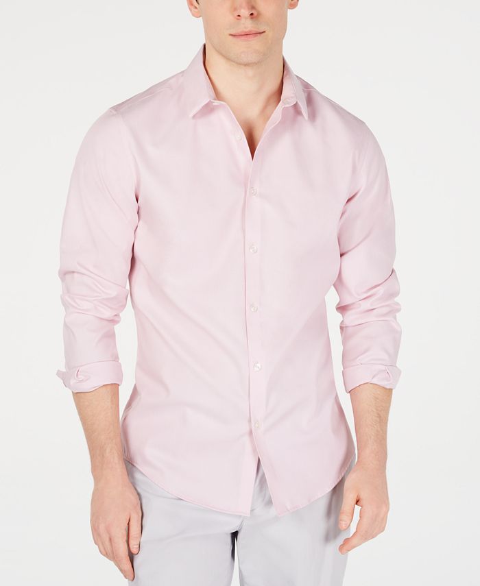 Camisa Kurt Anti-Passe Masculina Inc Rosa Tamanho XXL