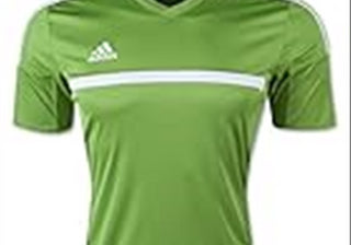 Camisa de futebol juvenil Adidas MLS 15 Match L Verde Rave - Verde Branco Tamanho L