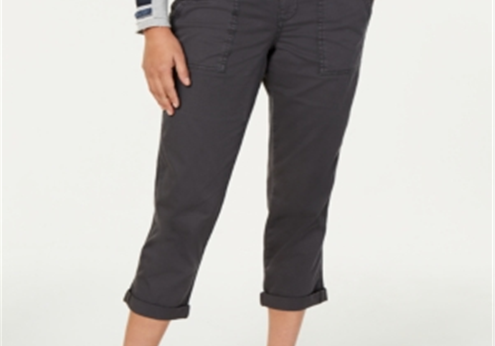 Cardigan Alfani com abertura frontal e pontos mistos, cinza, tamanho 16