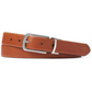 Cinto reversível de couro masculino Polo Ralph Lauren, marrom, tamanho 38 Reg