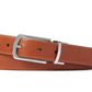 Cinto reversível de couro masculino Polo Ralph Lauren, marrom, tamanho 38 Reg