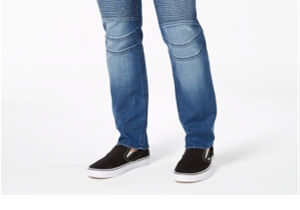 Calça Jeans Moto Slim Fit Masculina American Rag Azul Tamanho 34x30