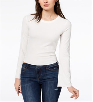 Top American Rag Junior com recorte nas costas, branco, tamanho extragrande