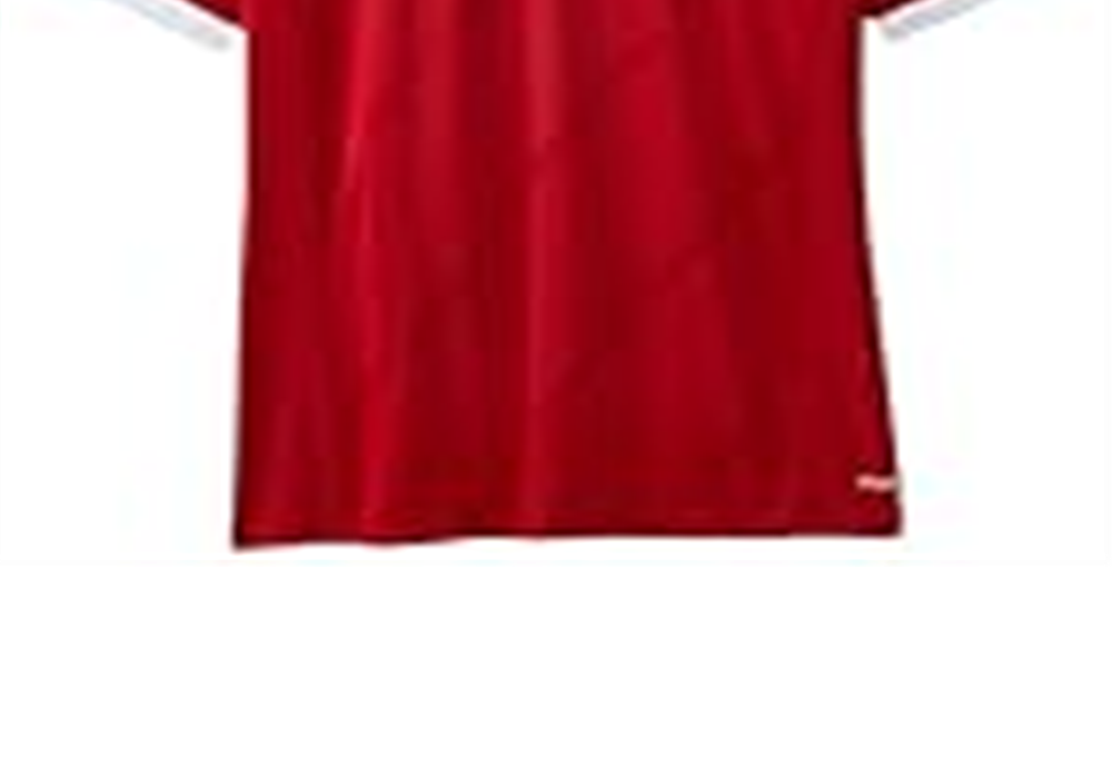Camisa de manga curta adidas Performance Boys Tabela 14 Youth, vermelha, tamanho S