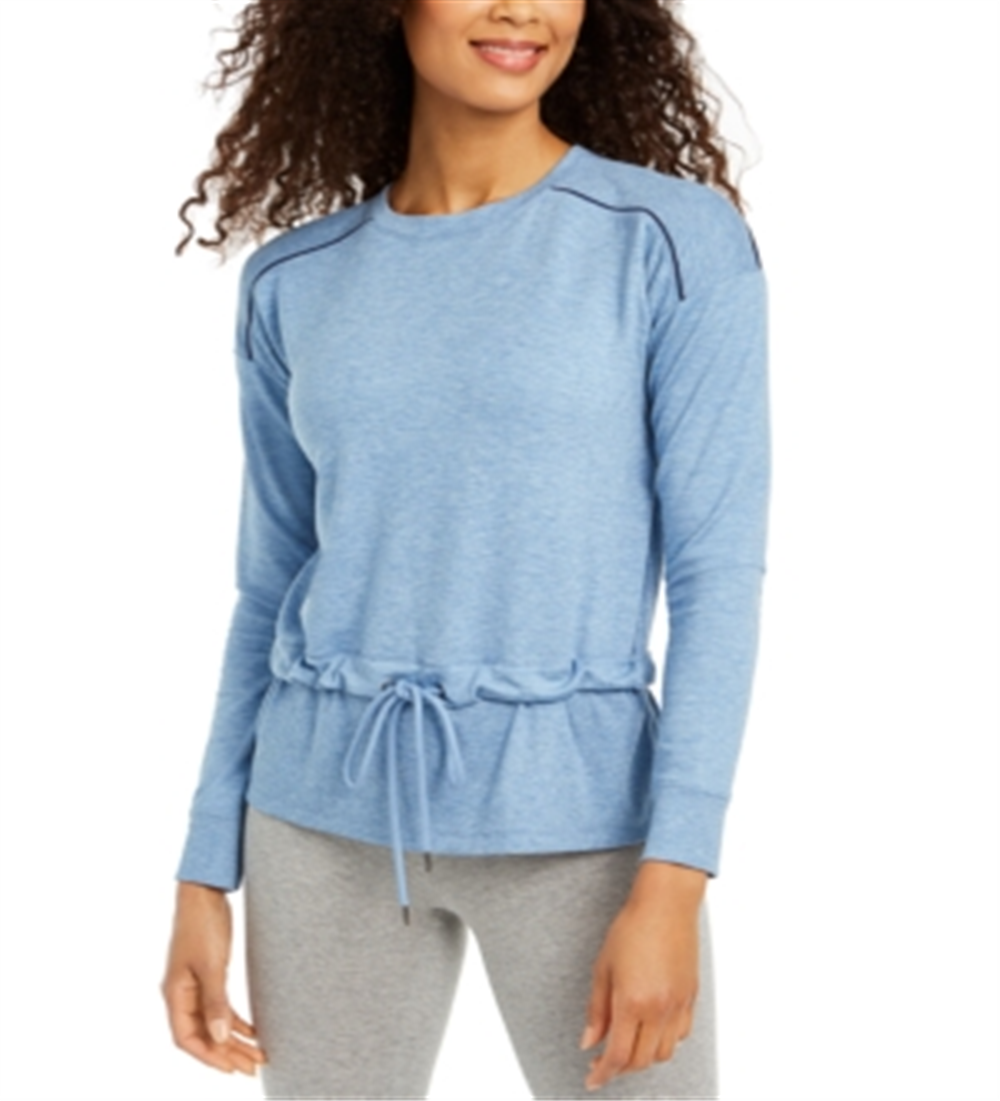 ID Ideology Blusa Amarração Feminina Azul Tamanho X-G