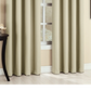 Roupa de cama com painel de cortina Sun Zero Maximus Woven com listras verticais blackout 54 x 63