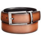 Cinto reversível Alfani Feather-Edge marrom tamanho 30