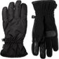 Luvas de inverno Isotoner Smart Dri forradas com lã e tela sensível ao toque, pretas, tamanho GG