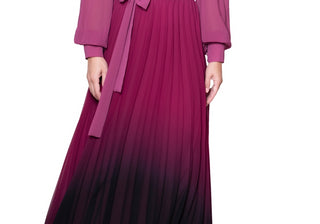 Vestido Feminino RACHEL Rachel Roy Fahari Ombre Chiffon Rosa Tamanho 6