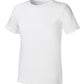 Camiseta de gola redonda Ultimate ComfortSoft® para meninos da INCHAnes, pacote com 5, branca, tamanho regular