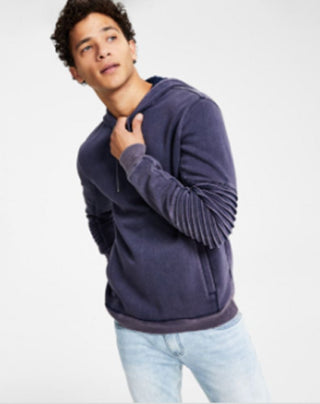 Moletom com capuz masculino INC Fleece Moto Azul Tamanho M