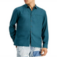 Camisa social masculina Toby Lyocell azul tamanho XS