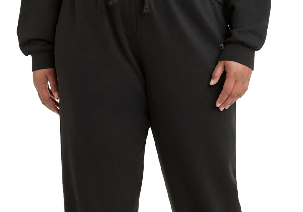Calça de moletom Levi's Trendy Plus Size Benchwarmer preta tamanho 4X