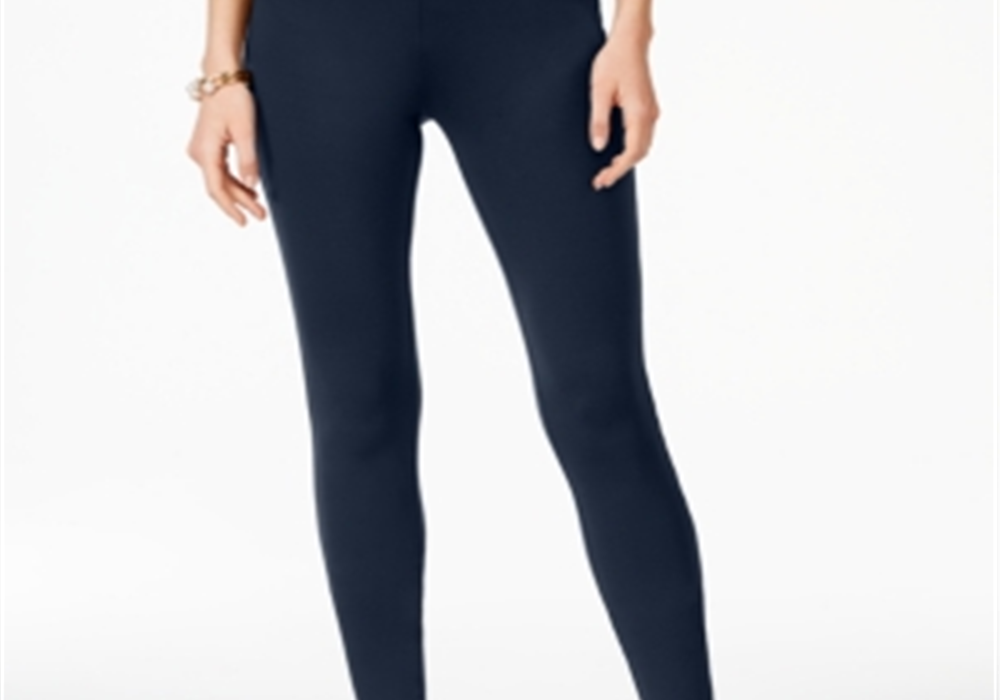 Calça skinny feminina INC International Concepts Curvy Fit Work, azul, tamanho 2