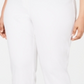 Calça Alfani Feminina Hollywood Waist Branca Tamanho 18W