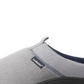 Chinelo masculino Isotoner Jared Hoodback com espuma viscoelástica, cinza, tamanho 2XL
