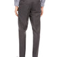 Calça masculina Bar III de lã mista cinza, tamanho 34x30