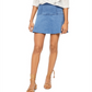 Saia jeans feminina Highlands da Free People, azul, tamanho 10