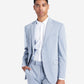 Terno masculino Kenneth Cole Reaction Slim Fit Azul Tamanho 38