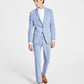 Terno masculino Kenneth Cole Reaction Slim Fit Azul Tamanho 42
