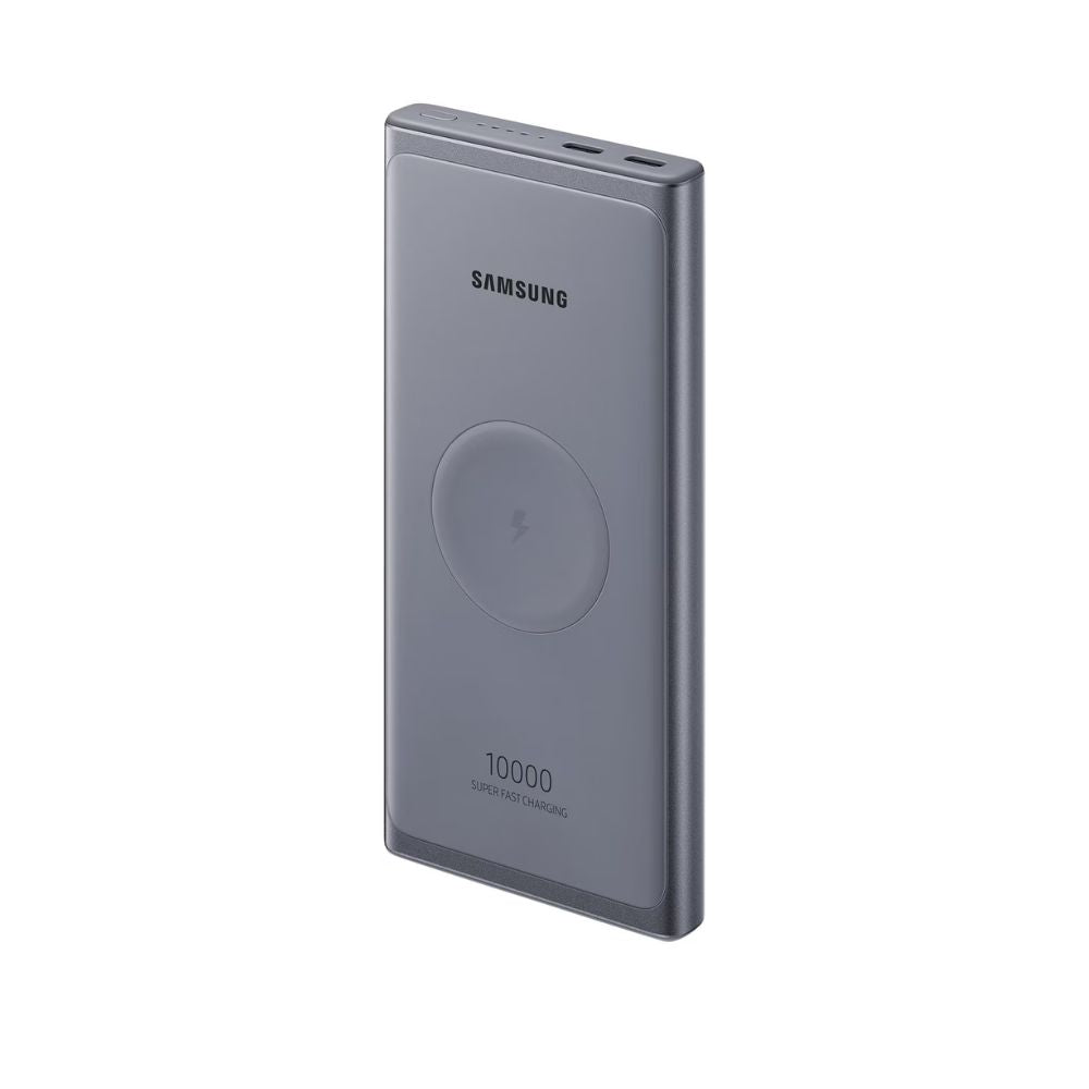 Bateria portátil sem fio Samsung - 10.000 mAh prata 