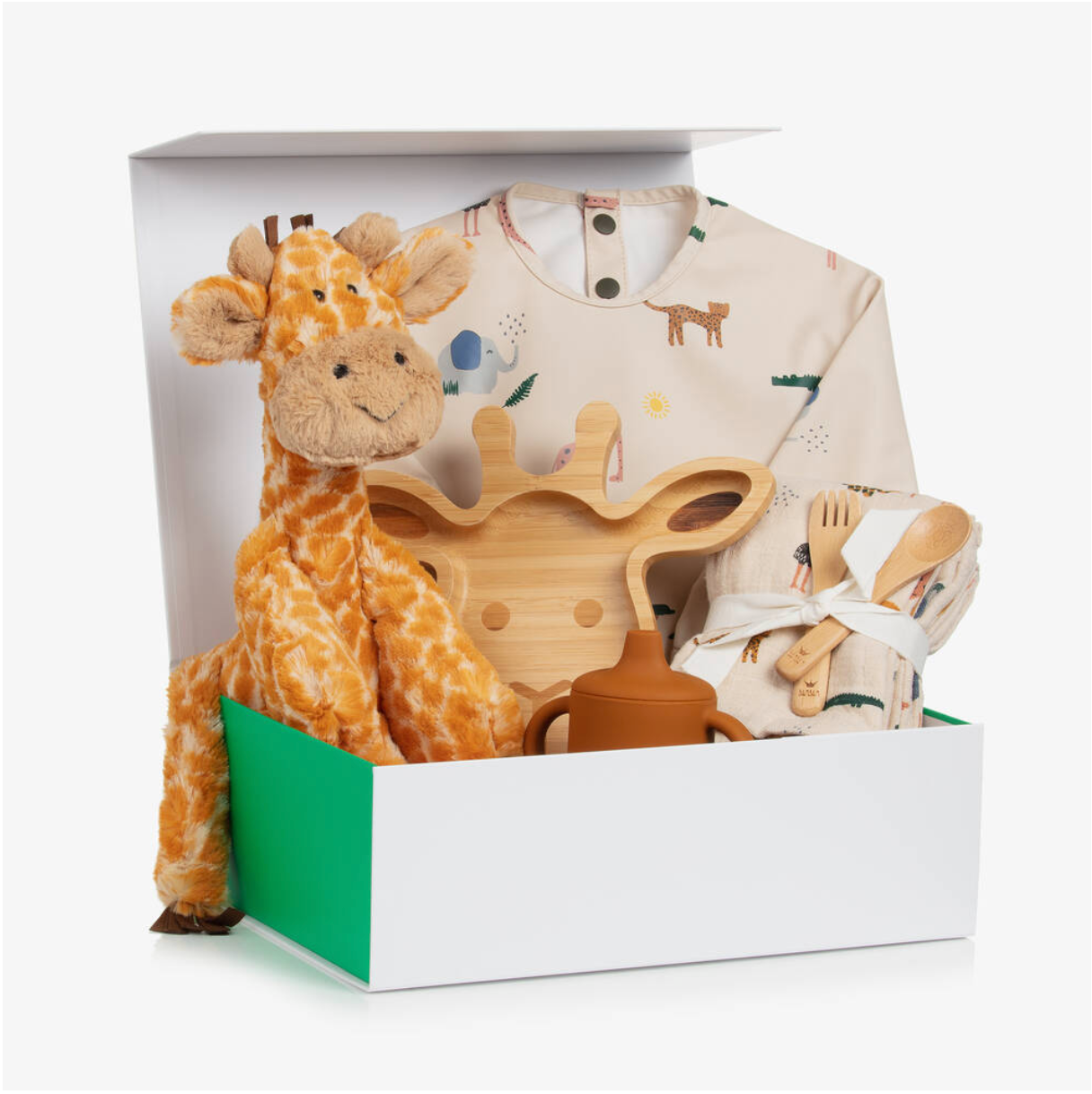 Conjunto de presentes essenciais para bebês