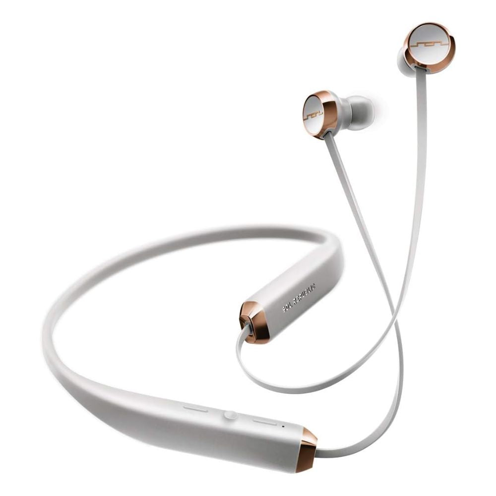 Fones de ouvido sem fio Bluetooth com cancelamento de ruído e faixa de pescoço Sol Republic Shadow