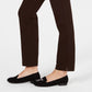 Calça feminina Charter Club Pull On Ponte Knit Azul Tamanho 6 Petite
