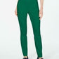 Calça skinny feminina Charter Club Chelsea de sarja elástica verde-escuro tamanho 4 pequena