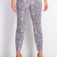 Calça jeans skinny feminina Incessential com estampa de leopardo e ajuste curvilíneo, tamanho 8, azul, da INC International Concepts