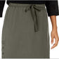 Saia-calça curta feminina Style &amp; Co com cordão em tencel, verde, tamanho médio