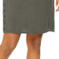 Saia-calça curta feminina Style &amp; Co com cordão em tencel, verde, tamanho médio