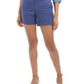 Shorts chino feminino Style &amp; Co. azul escuro tamanho 12