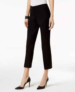 Alfani Women's Cropped Pants Black Size 6 Petite