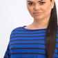 Camiseta Levi's Cora Cotton Sailor Feminina Azul Marinho Tamanho P