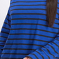 Camiseta Levi's Cora Cotton Sailor Feminina Azul Marinho Tamanho P