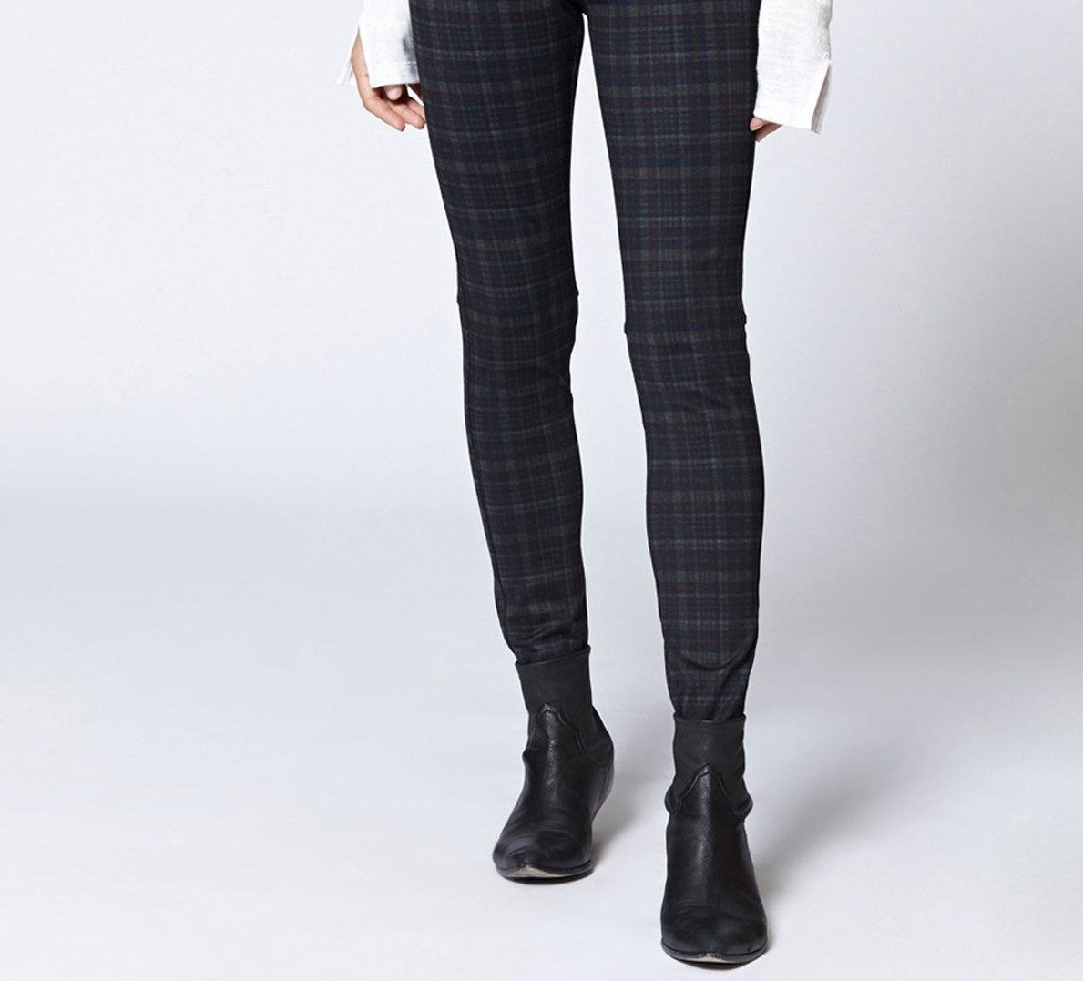 Leggings Grease Plaid Femininas Sanctuary Pretas Tamanho Extra Pequeno