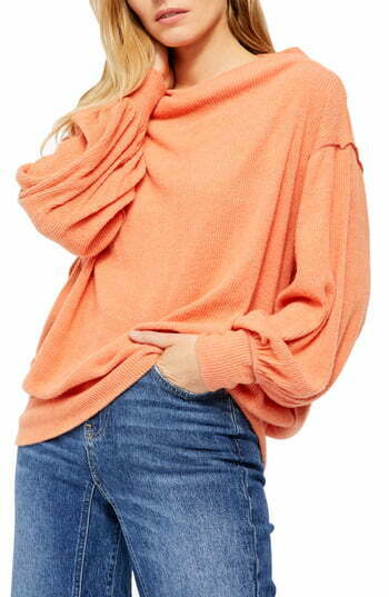 Suéter Hacci Main Squeeze Feminino Free People Laranja Tamanho X-S
