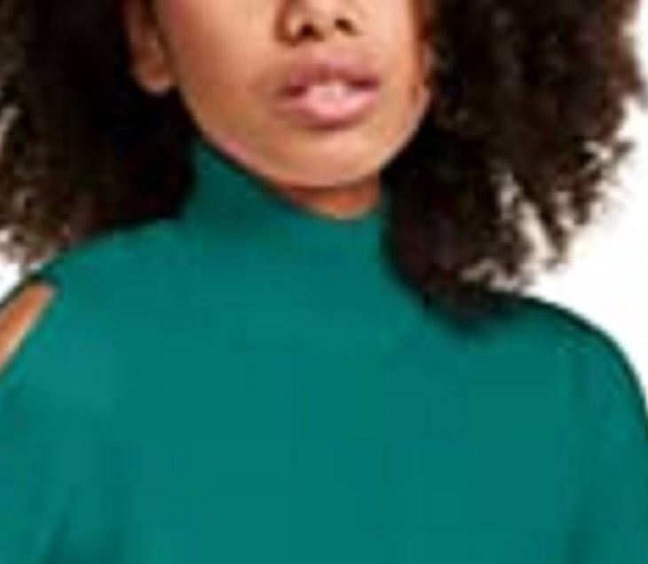 Suéter infantil manga treliça verde tamanho pequeno da Almost Famous